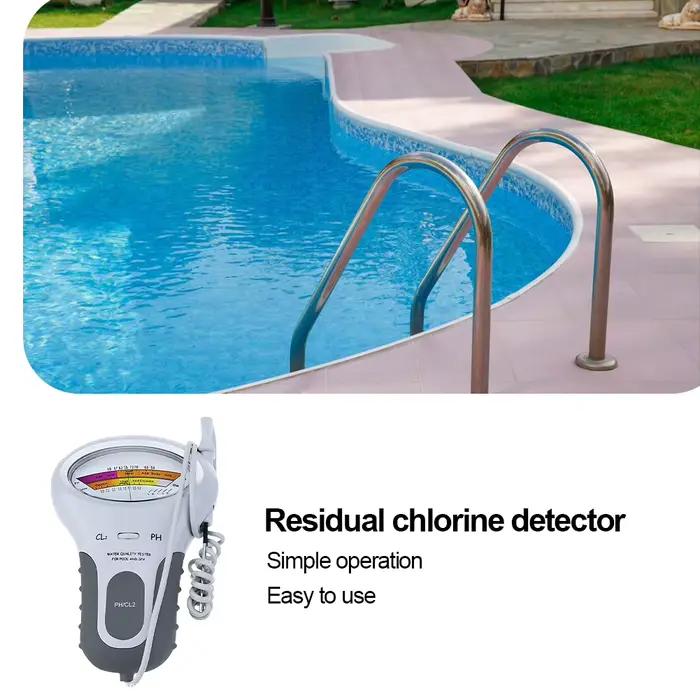 Testeur de chlore et de pH CL2 avec sonde pour piscine et spa
