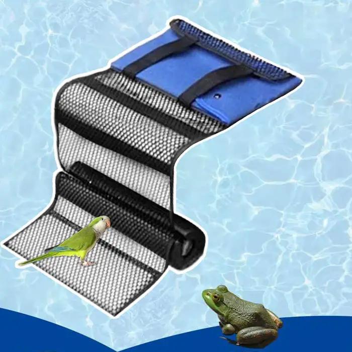 Rampe d'évacuation pour animaux piscine petit animal filet sauvetage grenouille oiseau canal de sauvetage d'urgence installation facile jardin parc
