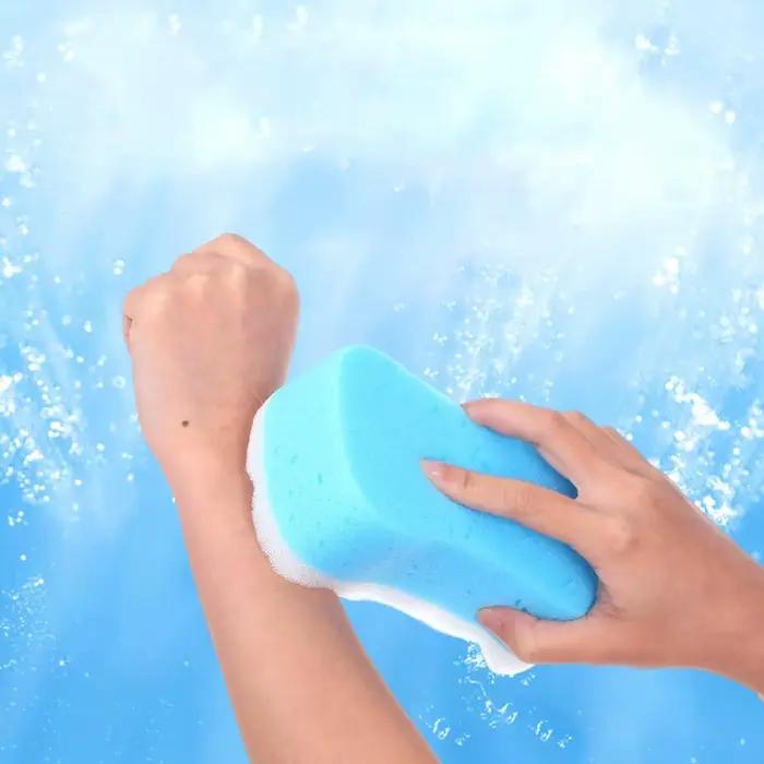 Eponge exfoliante pour le corps en mousse douce pour le bain et le spa utilisation quotidienne cadeau pour femmes occasions spéciales