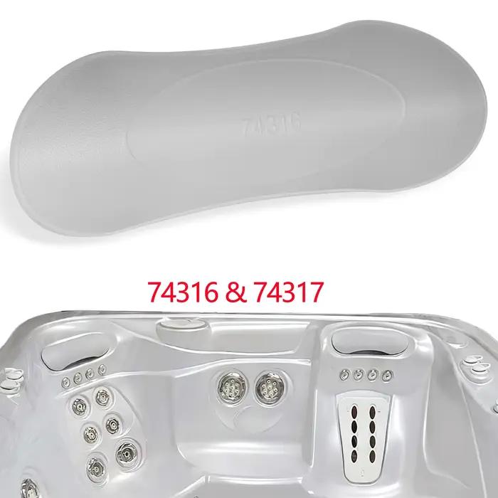 Oreillers de spa de remplacement pour appuie-tête en polyuréthane pour spas Hot Spring Highlife Series modèle 2007-2013 pour détente et confort maximal