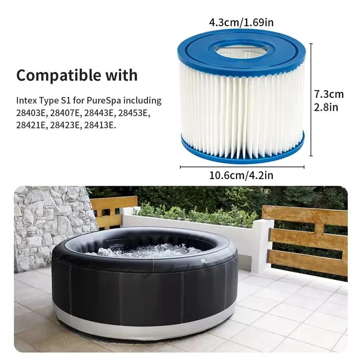 Cartouche filtrante de type S1 pour les modèles Intex PureSpa