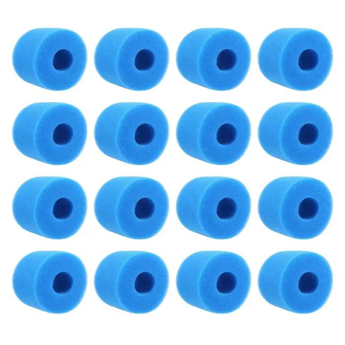 Cartouche filtrante en mousse lavable réutilisable pour spa Intex Pure, type l's, bain à remous, 16 pièces