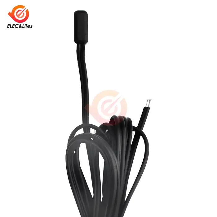 Sonde Super étanche TPE avec capteur de température intégré NTC 10K pour chambre froide et congélateur utilisation intérieure robuste et précise