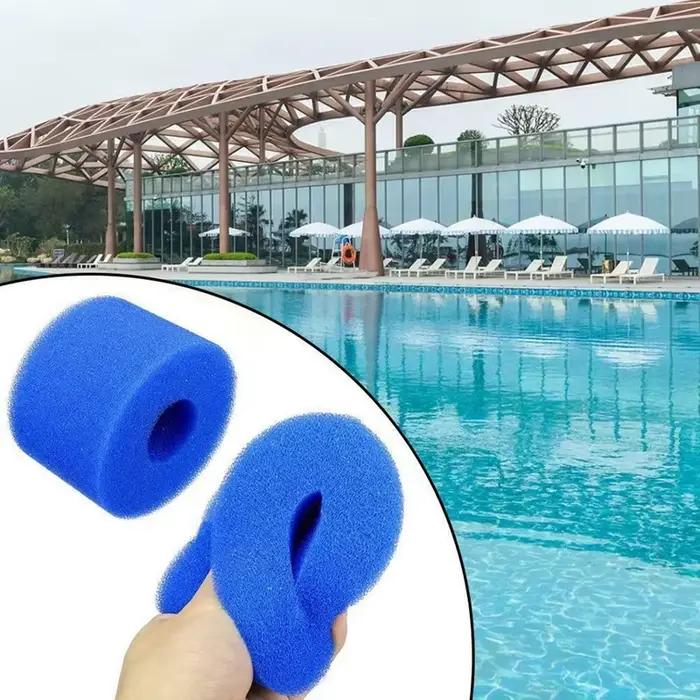 Offre Spéciale : Lot de 6 cartouches filtrantes en mousse réutilisables et lavables pour spa Intex Pure Spa – Promotion – 100 % neuves et de haute qualité