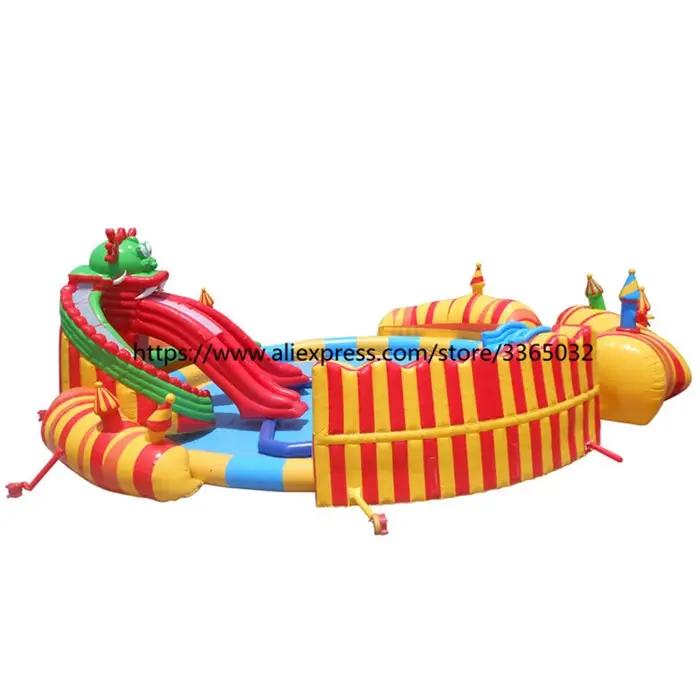 Équipement de parc aquatique flottant gonflable pour adultes