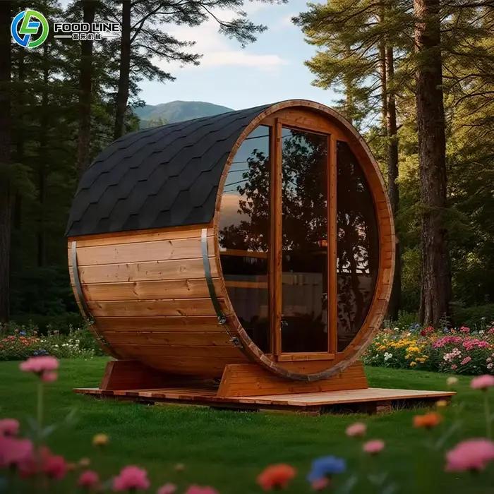 Sauna sec de qualité commerciale pour 4 personnes
