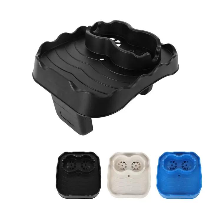 Table d'appoint de bain à remous avec trous de vidange