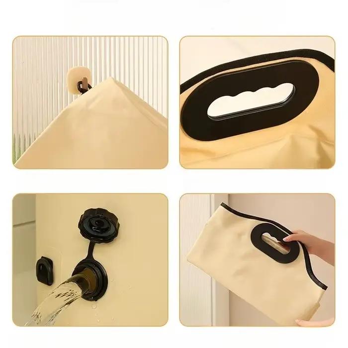 Seau de bain de pieds Portable pliable