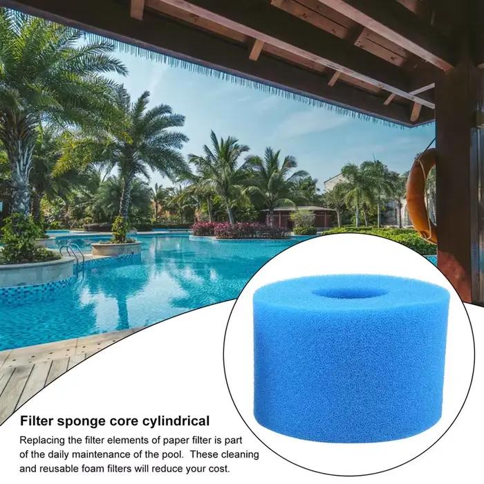 Cartouche filtrante en mousse lavable réutilisable pour spa Intex Pure, type l's, bain à remous, 16 pièces